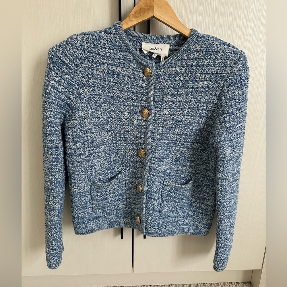 ba&sh Cardigan-Gold Buttons size XS